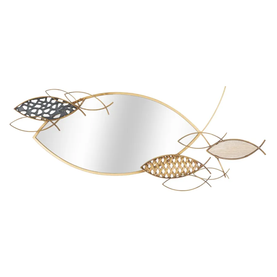 Lustro ścienne FISH 91x4,5x39 cm
